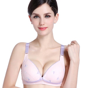 Cotton Breastfeeding Maternity Bra