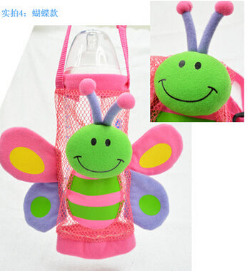 1pcs Sozzy Children water bottle handle bags Cartoon Feeder