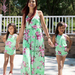 Mother daughter Floral Dress