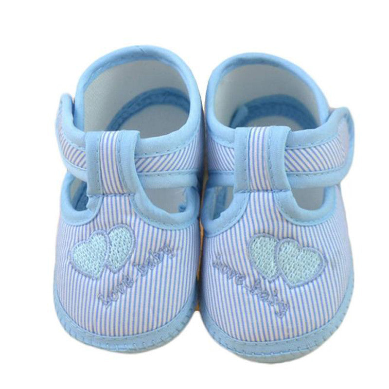 Newborn Girl Boy Soft Sole Crib Toddler Shoes