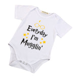 Cotton Infant Clothes Letter Print