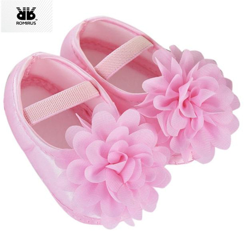 Baby Prewalker Flower Soft Sole Booties