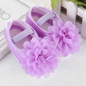 Baby Prewalker Flower Soft Sole Booties