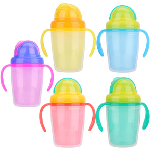 230ml Baby Kids Cup Children Straw Water Bottle