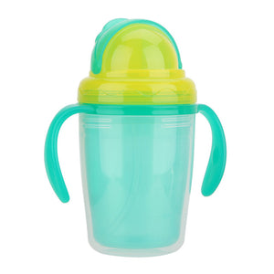 230ml Baby Kids Cup Children Straw Water Bottle