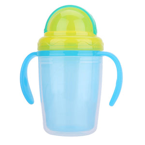 230ml Baby Kids Cup Children Straw Water Bottle