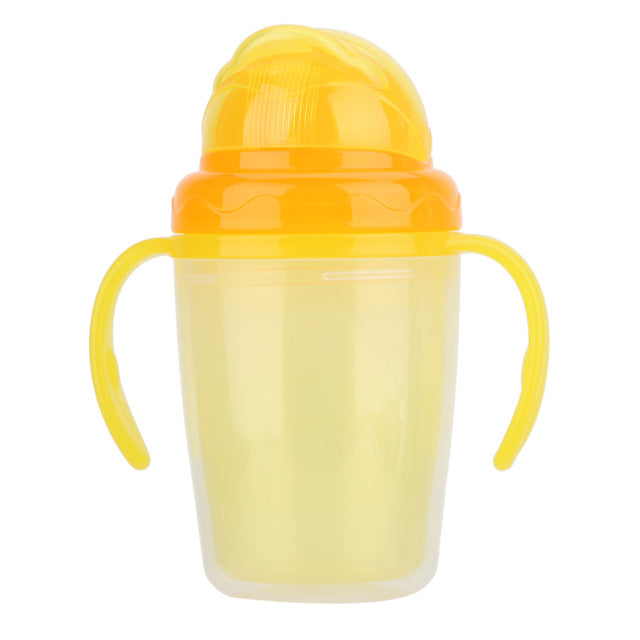 230ml Baby Kids Cup Children Straw Water Bottle