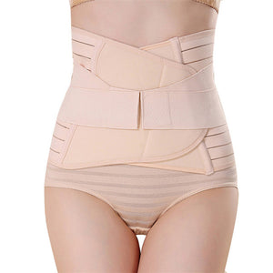 Women Maternity 3Pieces Set Maternity Postnatal Belt