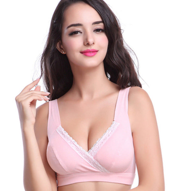 2018 New Breast Feeding Maternity Nursing Bra