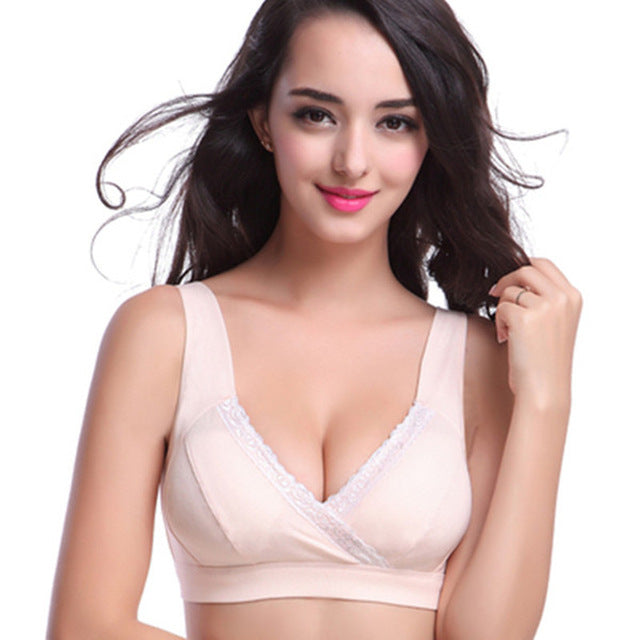 2018 New Breast Feeding Maternity Nursing Bra