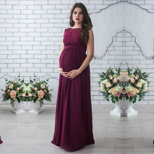 New Spring Maternity Party Dress